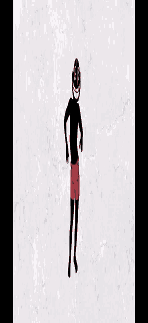 a cartoon character with a mask on his head is laying on his back .