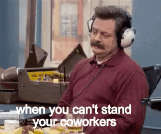 When You Can'T Stand Your Coworkers GIF