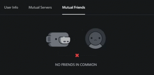 No Mutuals Mutuals GIF - No Mutuals Mutuals No Mutual Friends GIFs