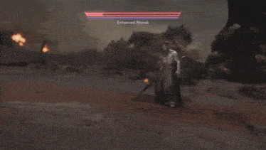a video game screen shows a shield with the word enhanced at the bottom