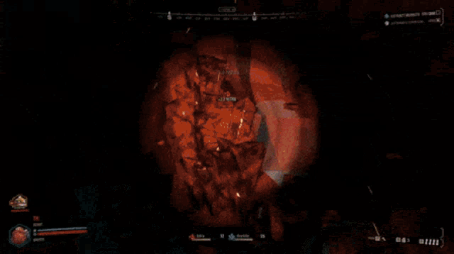 a screenshot of a video game with the number 12 on the screen