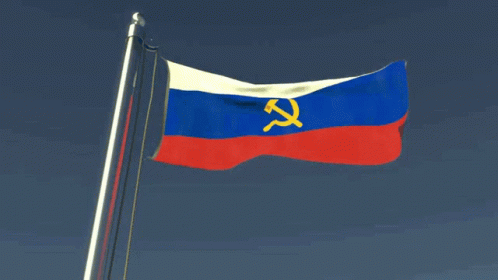New Russian Flag GIF