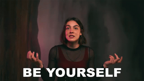 Be Yourself Evie Irie GIF - Be Yourself Evie Irie Stay Strong GIFs