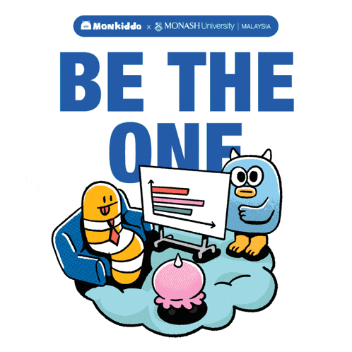 a monkiddo x monash university malaysia poster