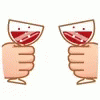 Cheers Emoji GIF - Cheers Emoji Party GIFs