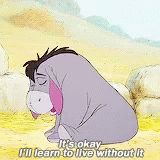 Eeyore Without It GIF - Eeyore Without It Loss GIFs