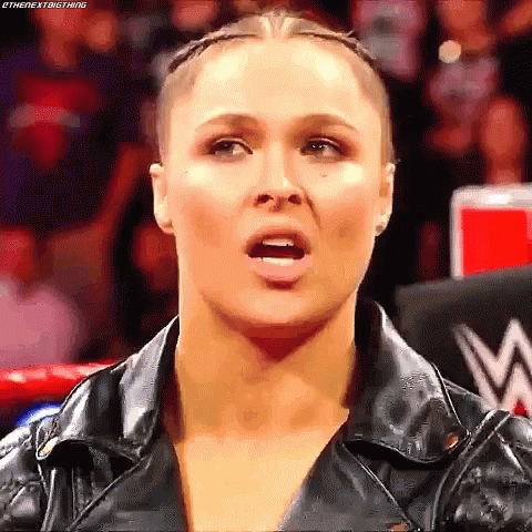Ronda Rousey Sigh GIF - Ronda Rousey Sigh Deep Sighs GIFs