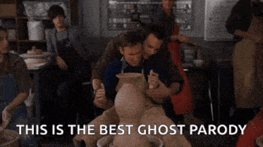 Community Jeff Winger GIF - Community Jeff Winger Ghost GIFs