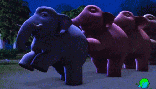 Pachyderm Conga Elephant GIF - Pachyderm Conga Elephant Dance GIFs