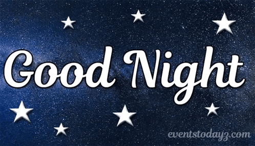 Good Night Star GIF