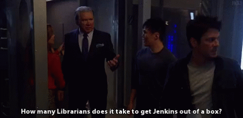 The Librarians Jenkins GIF - The Librarians Jenkins GIFs