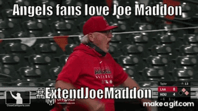 Extendjoemaddon Angels Baseball GIF - Extendjoemaddon Angels Baseball Joe Maddon GIFs