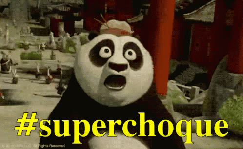 Super Choque, Panda, Chocado, Pasmo, Passado GIF - Omg Shocked GIFs