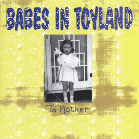 an album cover for babes in toyland with a picture of a little girl