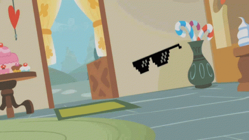 Deal With It Fluttershy GIF - Deal With It Fluttershy My Little Pony GIFs