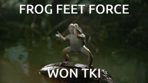 Frog Feet Force GIF - Frog Feet Force GIFs