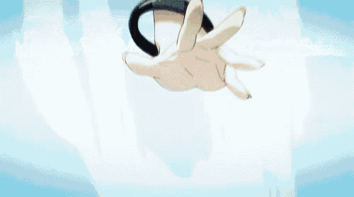 a girl with blonde hair is doing a handstand in the air .