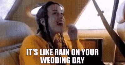 Rain Wedding GIF