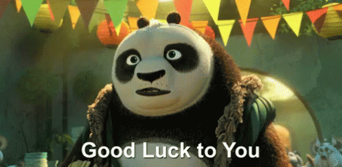 Good Luck GIF - Kung Fu Panda Po Good Luck To You GIFs