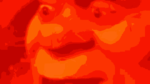 a close up of a person 's mouth and teeth in a red background .