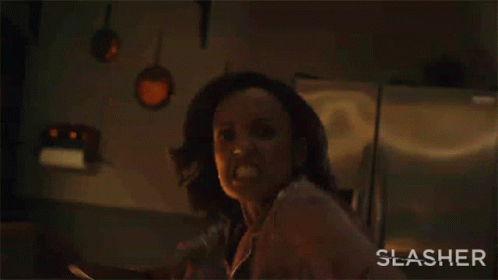 Get Away From Me Grace GIF - Get Away From Me Grace Slasher GIFs