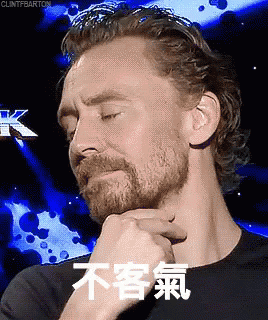 洛基 不客氣 客氣 摸鬍鬚 沒關係 GIF - Loki Tom Hiddleston Mustache GIFs
