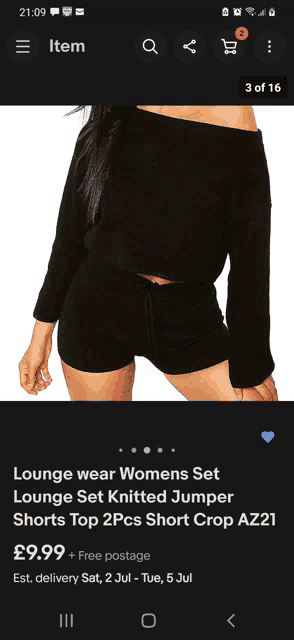 lounge wear womens set lounge set knitted jumper shorts top 2pcs short crop az21 9.99 free postage