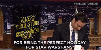 May The 4th - May The Fourth GIF - Jimmy Fallon May The4th May The Fourth Be With You GIFs
