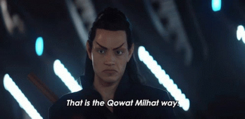 That Is The Qowat Milhat Way Elnor GIF - That Is The Qowat Milhat Way Elnor Star Trek Picard GIFs