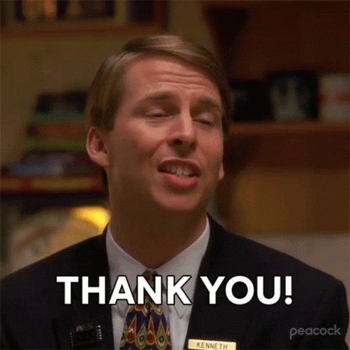Thank You Kenneth Parcell GIF - Thank You Kenneth Parcell 30rock GIFs
