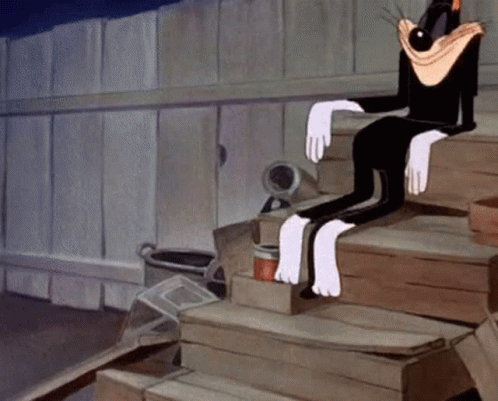 Loony Tunes Cat GIF - Loony Tunes Cat Stairs GIFs