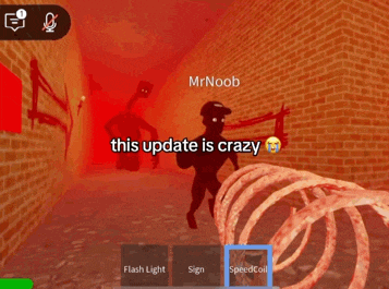 a screenshot of a video game with the words " this update is crazy "