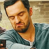 Nick Miller Turtle Face GIF - Nick Miller Turtle Face New Girl GIFs