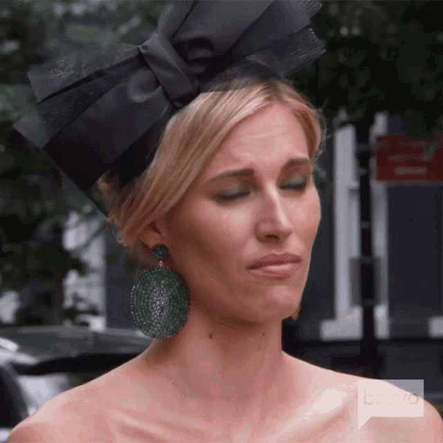 Teary Eyed Real Housewives Of New York GIF