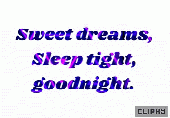 Goodnight Cliphy GIF - Goodnight Cliphy Sweet Dreams GIFs