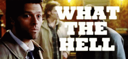 What The Hell? - Supernatural GIF - What The Hell GIFs