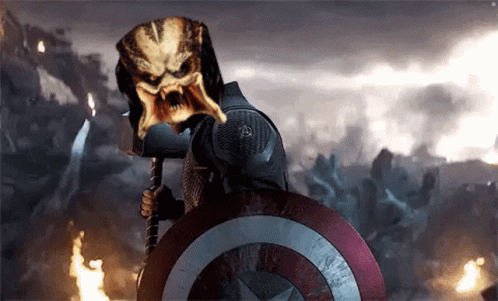 Captain America Predator GIF - Captain America Predator Marvel GIFs