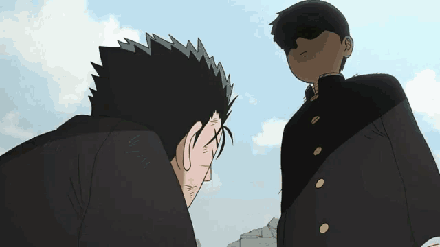 a cartoon character says " you can 't be serious " in front of a blue sky