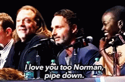Norman Reedus GIF - Norman Reedus Andrew Lincoln GIFs