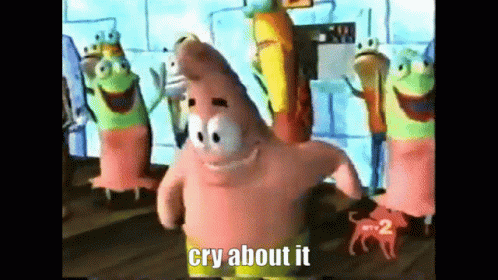 Patrick Dancing Cry About It GIF - Patrick Dancing Cry About It Patrick GIFs