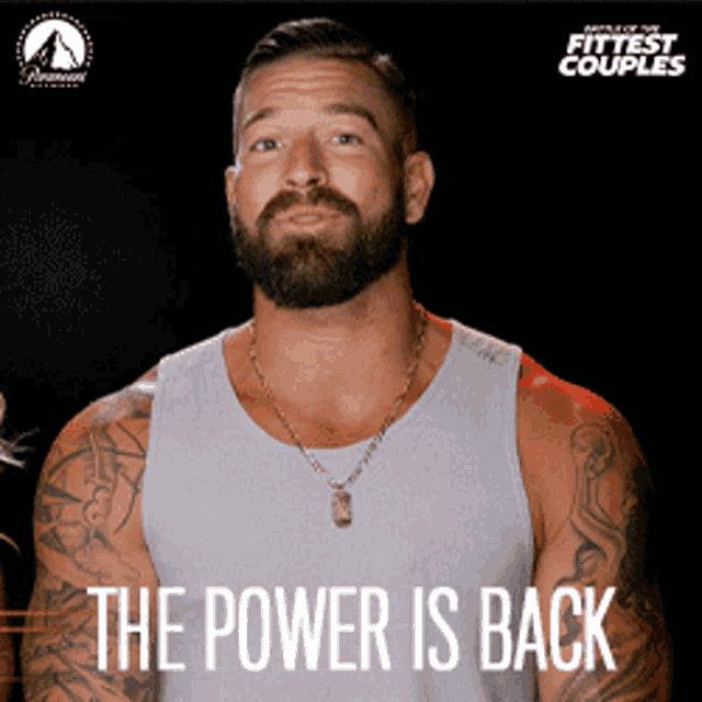 The Power Is Back More Powerful Than Ever GIF - The Power Is Back More Powerful Than Ever More Powerful GIFs