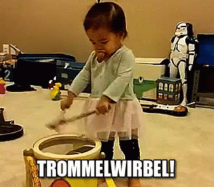 Baby Trommelt GIF - Trommelwirbel Trommel Musik - Discover & Share GIFs