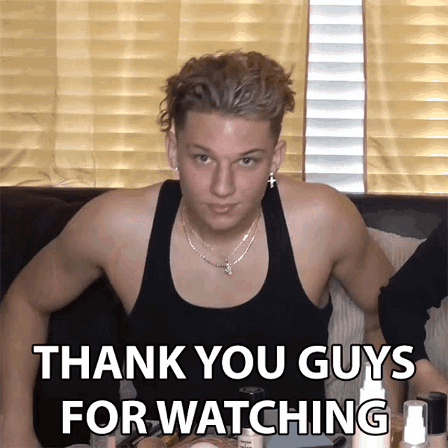 Thank You Guys For Watching Conner Bobay GIF - Thank You Guys For Watching Conner Bobay Thanks A Lot GIFs