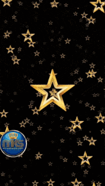 a dark background with a blue circle that says mks on it