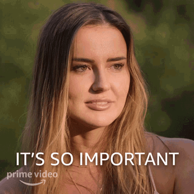 Its So Important Isabel GIF - Its So Important Isabel The One That Got Away GIFs
