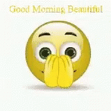 Good Morning Beautiful Emoji GIF - Good Morning Beautiful Emoji Hearts GIFs