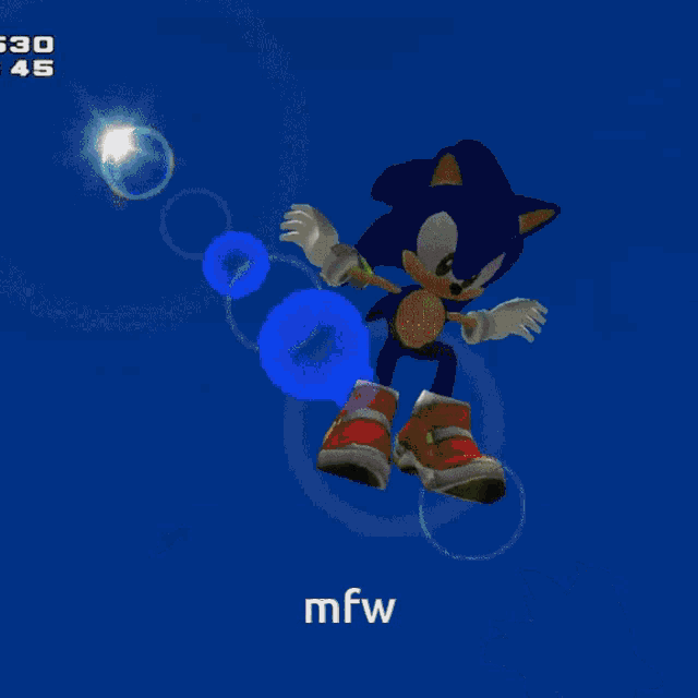 a video game with the word mfw at the bottom of it