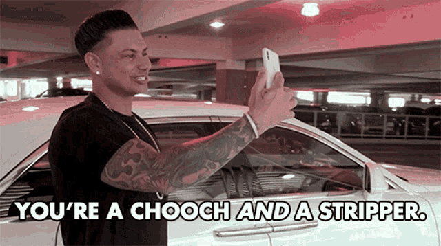 You Are A Shooch And A Stripper Dumb GIF