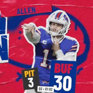 a poster of a football player with the number 11 on it