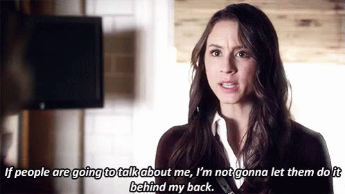 Im Not Gonna Let Them Do It Behind My Back GIF - Pll GIFs